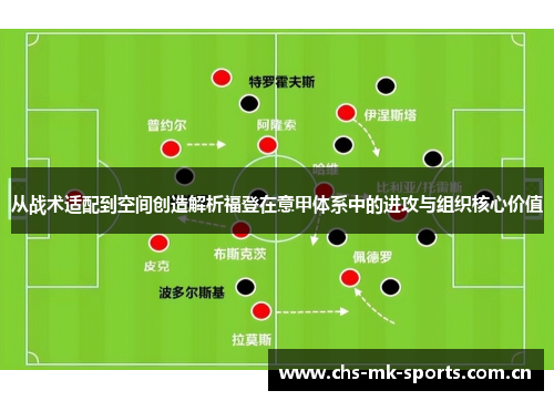 从战术适配到空间创造解析福登在意甲体系中的进攻与组织核心价值